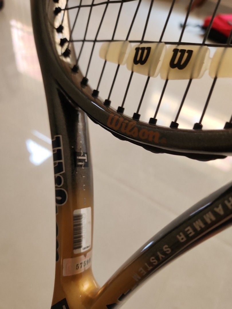 Tennis Racket Wilson Hammer, Sports Equipment, Other Sports Equipment