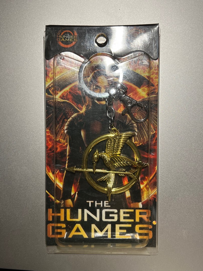 the hunger games keychain / keyring on Carousell