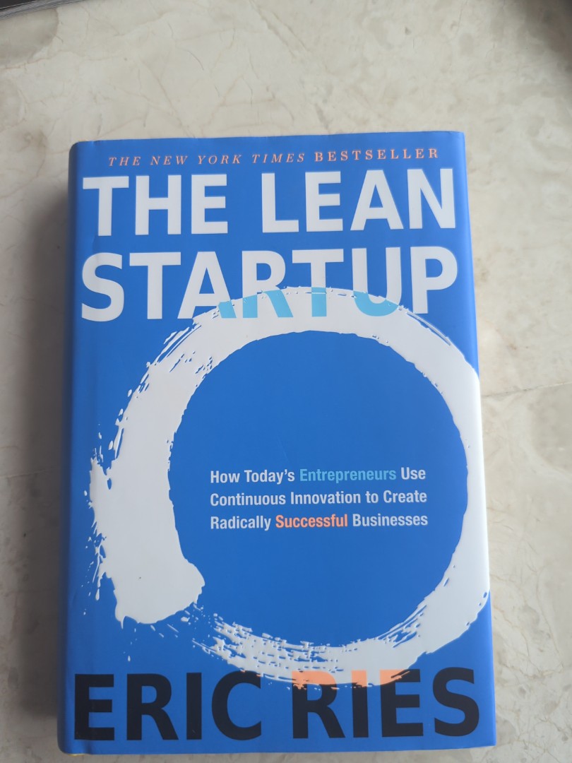 The Lean startup by eric ries book, Hobbies  Toys, Books  Magazines,  Fiction  Non-Fiction on Carousell