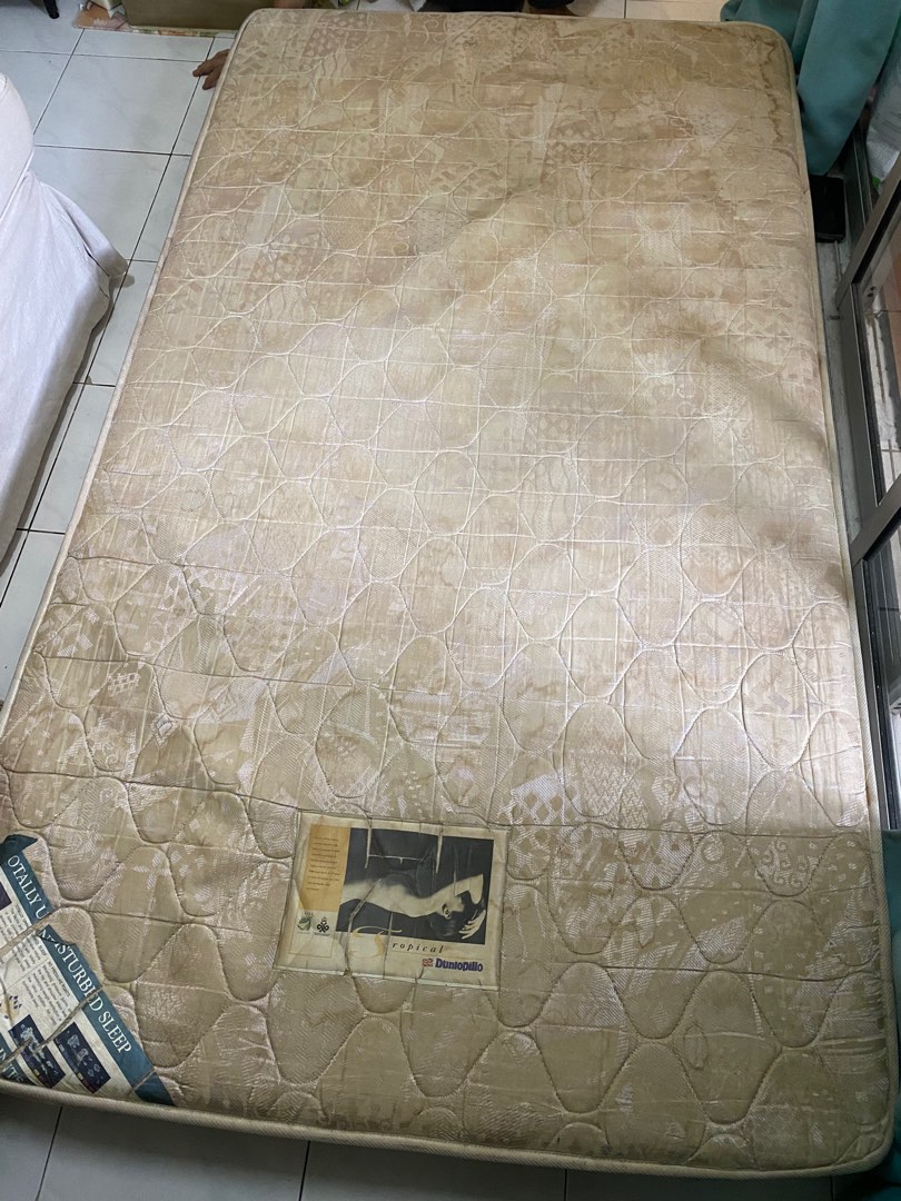 Tilam Super Single Dunlopillo, Furniture & Home Living, Furniture, Bed