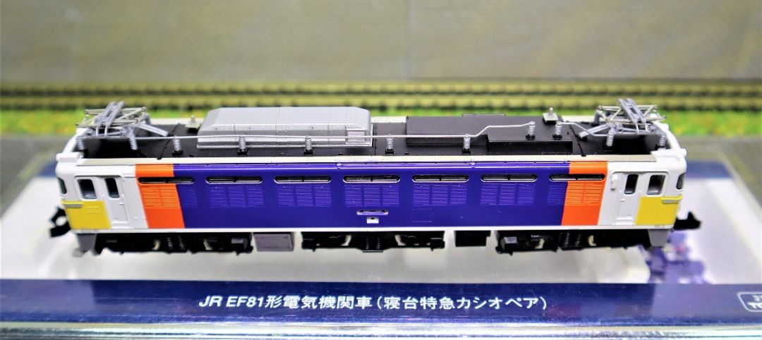 TOMIX 2141 JR EF81形電気機関車(寝台特急カシオペア), 書籍、休閒與