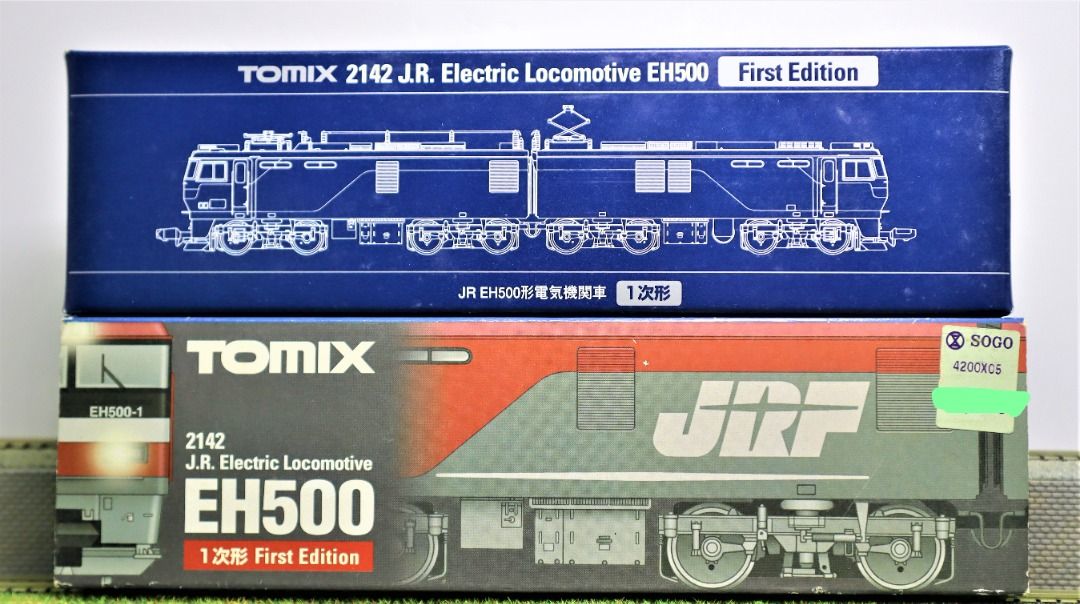 TOMIX 2142 EH500 JRF 1次形 First Edition EH500 1次形が入線しました。TOMIX 2142 | NGaugeJP - 横濱模型 | 鉄道