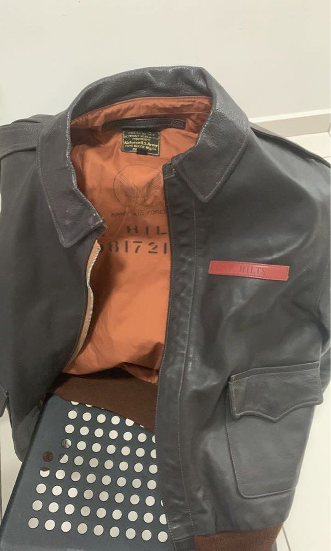 TOYS McCOY Flight Jacket A 2 V.HILTS Steve McQueen Men s Fashion