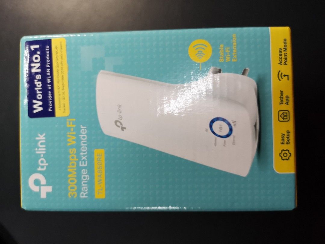 TP-Link TL-WA850RE Wifi Extender, Computers & Tech, Parts & Accessories,  Networking on Carousell