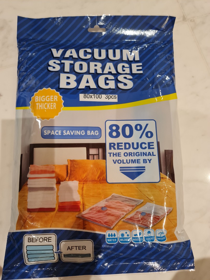 80x100 Vacuum Storage Bags Space Saver Bags Large Size for