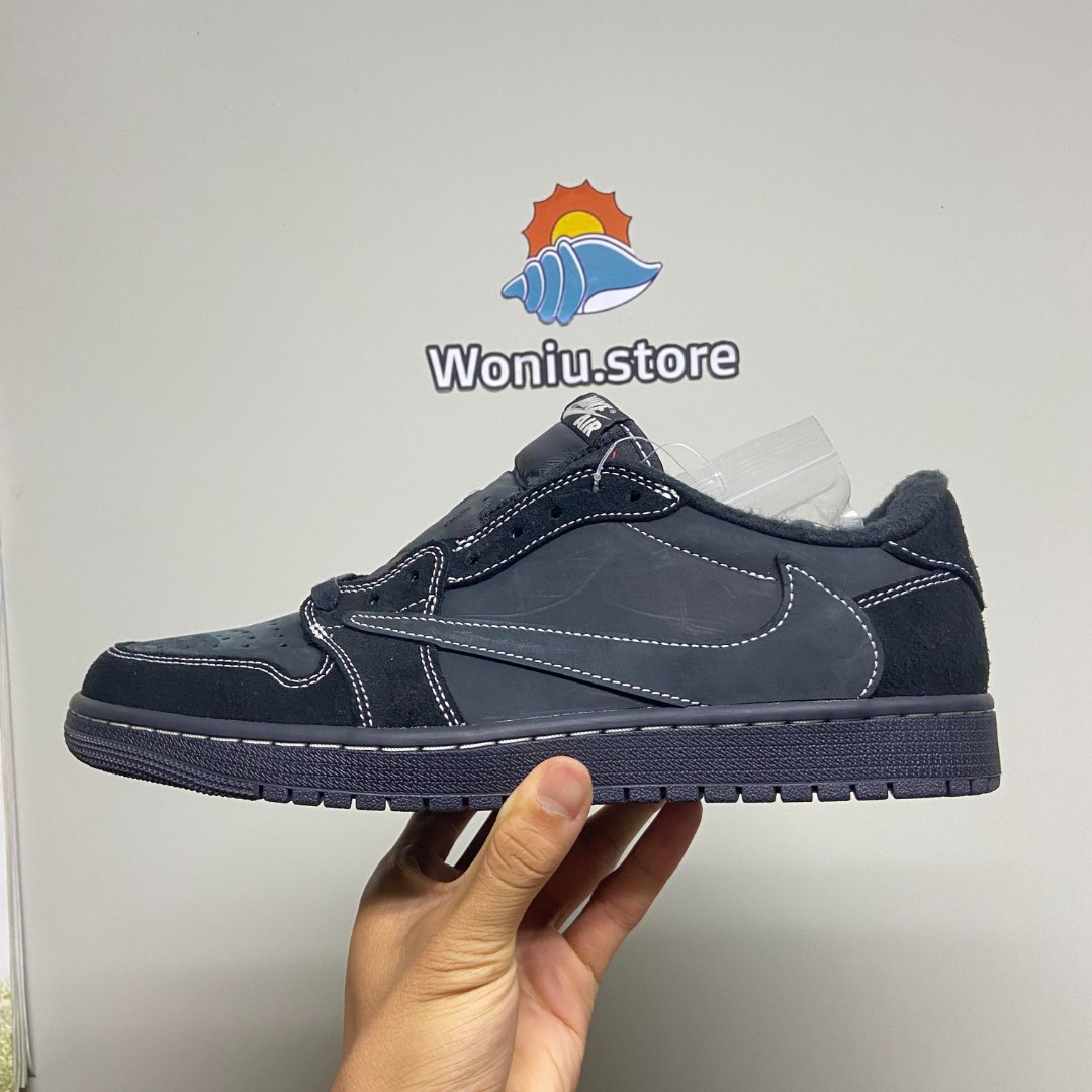 Travis Scott x Air Jordan 1 Low OG SP「Black Phantom」黑武士, 他的