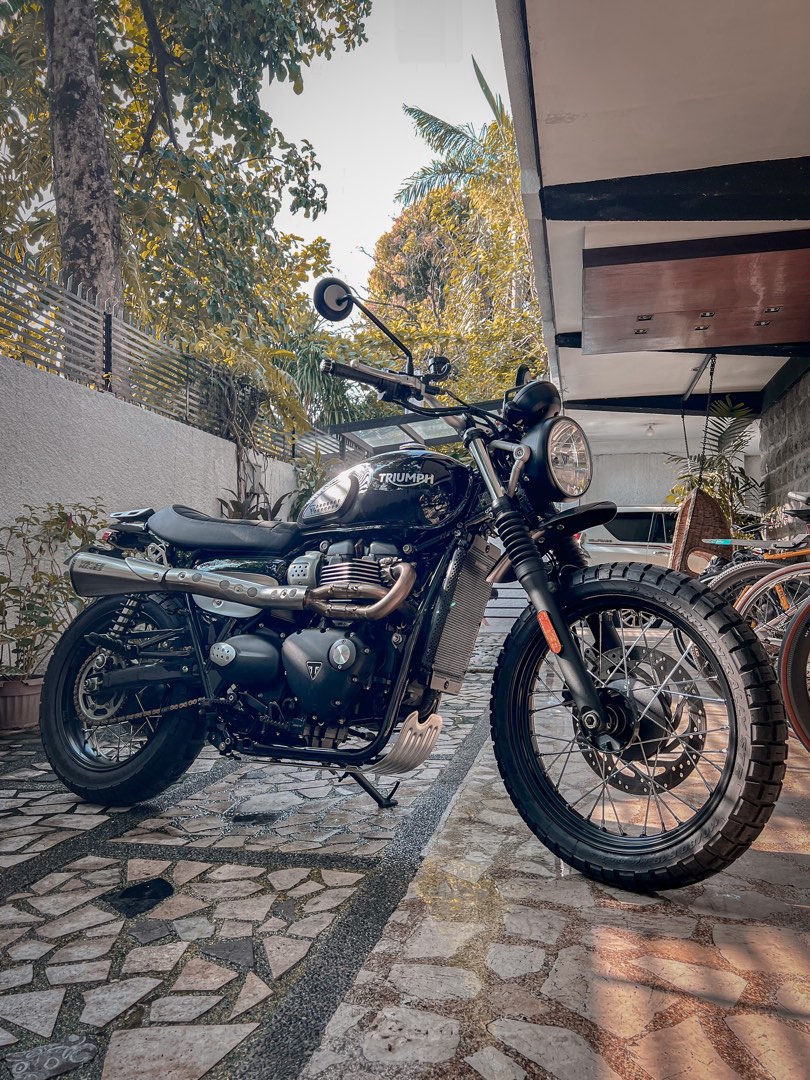 Triumph 850 street scrambler discount