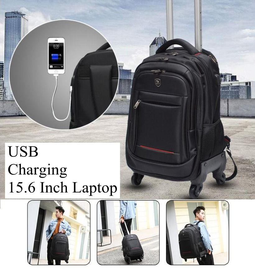 Cabin size backpack with wheels online