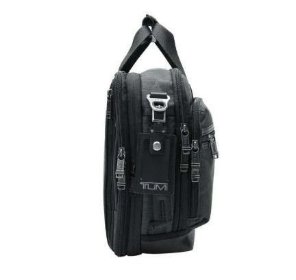 TUMI FREMONT Grayson Three Way Brief Charcoal Men s Fashion