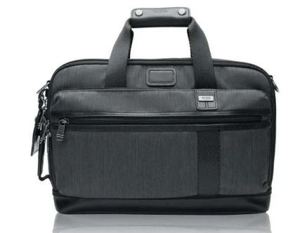 TUMI FREMONT Grayson Three Way Brief Charcoal