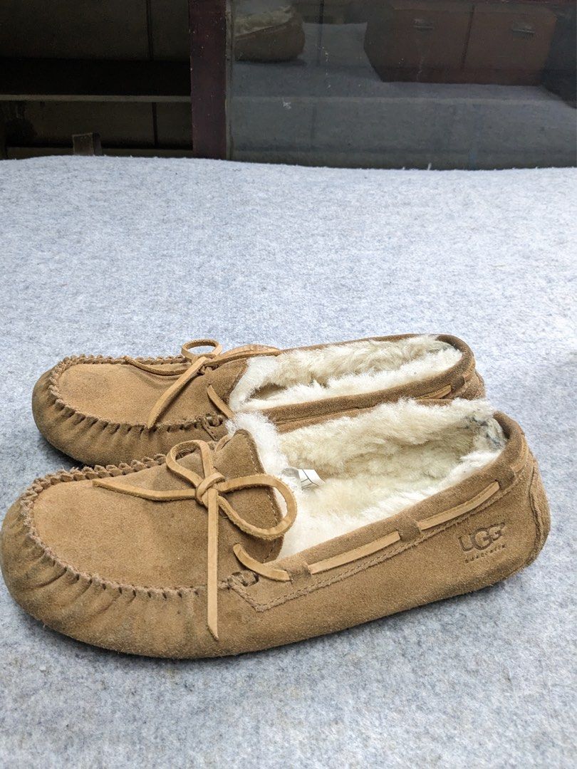 UGG BOOTS Dakota Slipper Chestnut Mocassins S N 1003 Size US 8