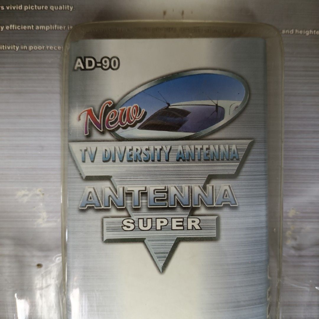 UHF VHF Radio & TV Antenna for Car, Truck, Boat, Caravan, RV