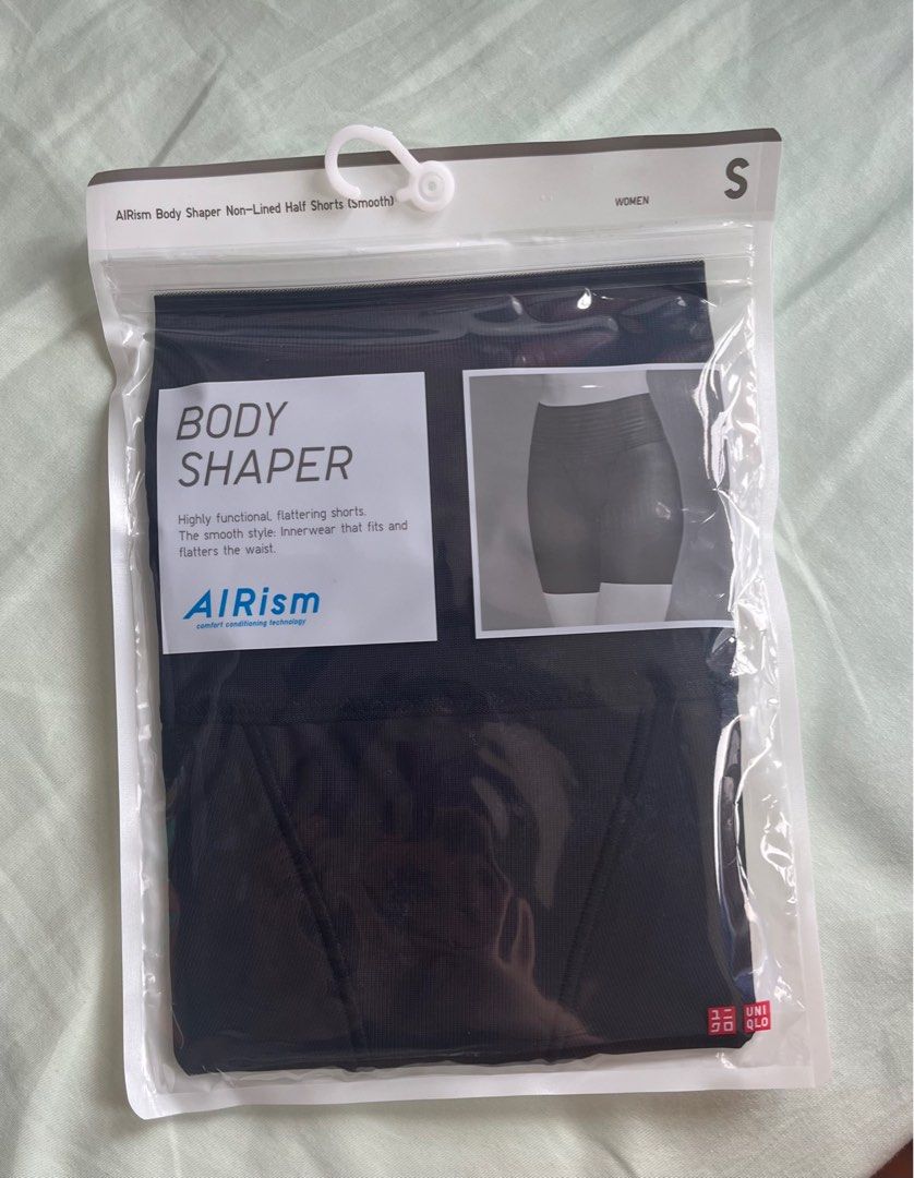 Uniqlo AIRism Body Shaper Non-Lined Half Shorts (Smooth), 女裝, 內衣和休閒服-  Carousell