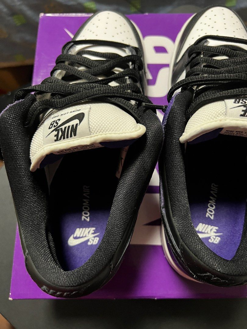 Nike SB Dunk Low Pro ISO Orange Label Court Purple Gum 26.5cm
