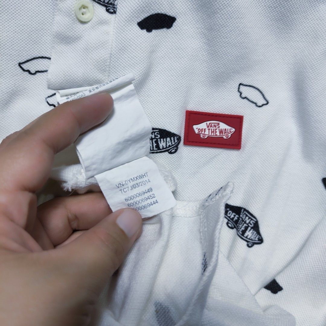 Camisa vans 2014 on sale