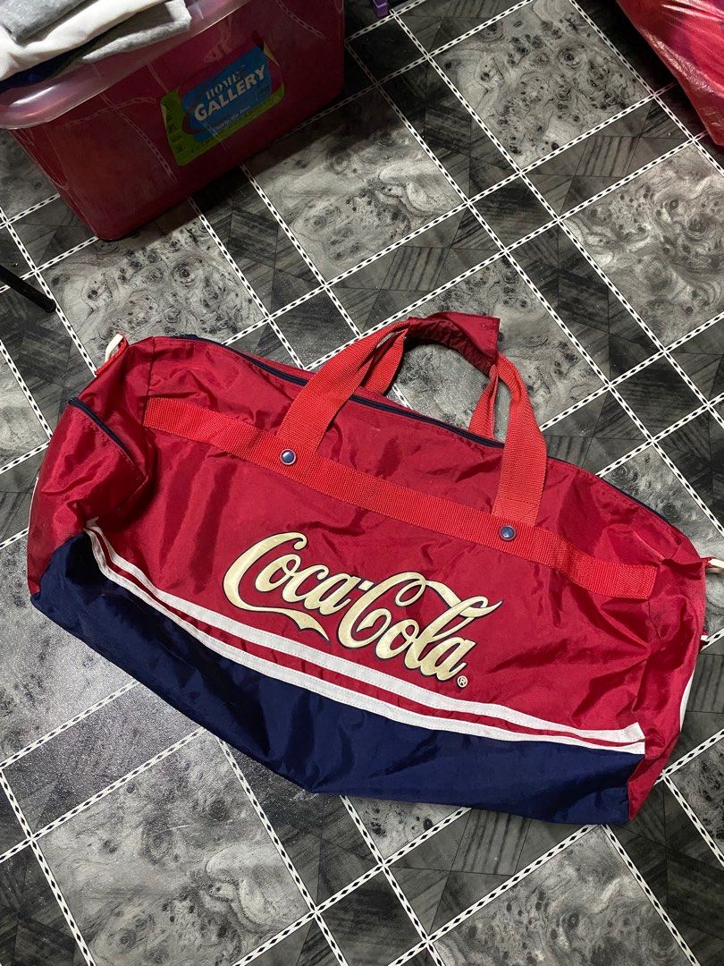 Vintage Coca Cola duffle bag