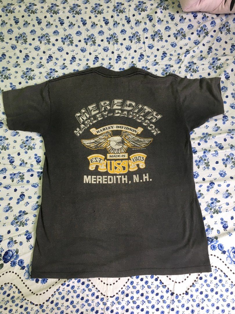 vintage harley davidson top