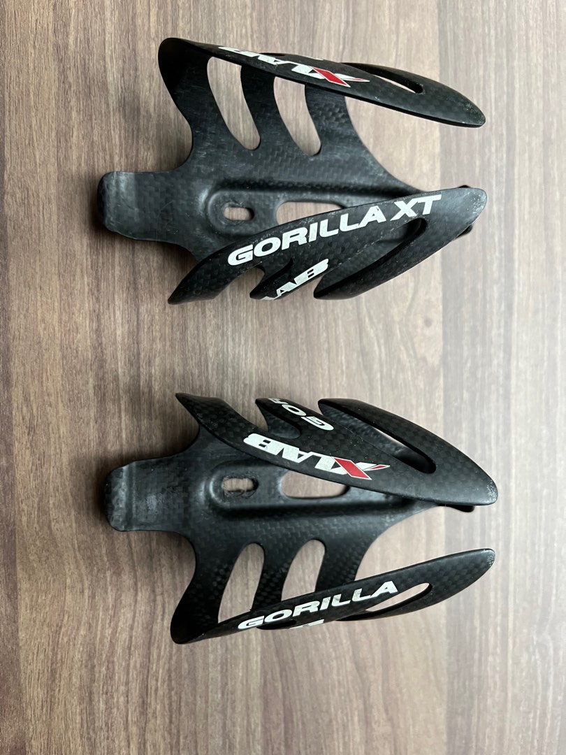Water bottle cages. Gorilla carbon, Sports Equipment, Bicycles & Parts