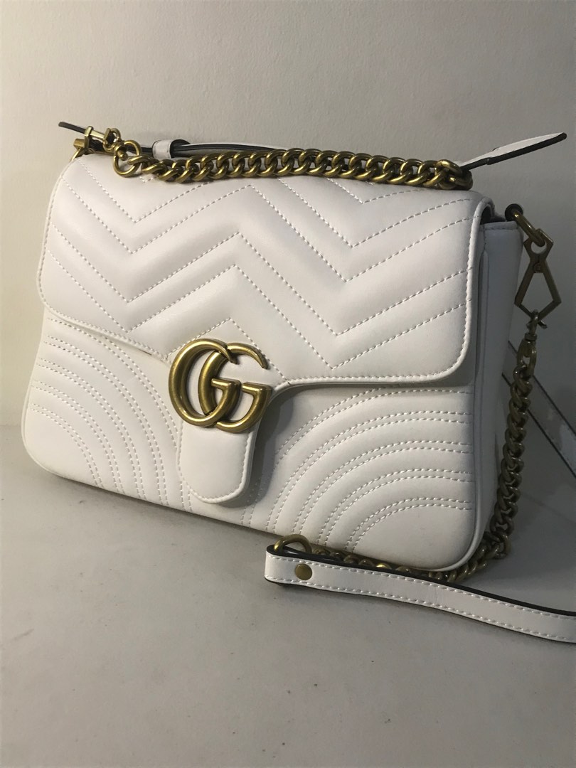 Gucci pouch white shop