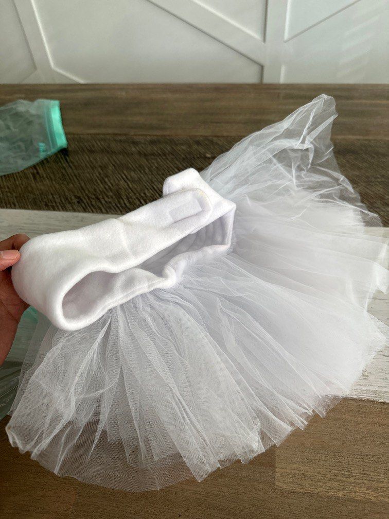 Newborn sale white tutu