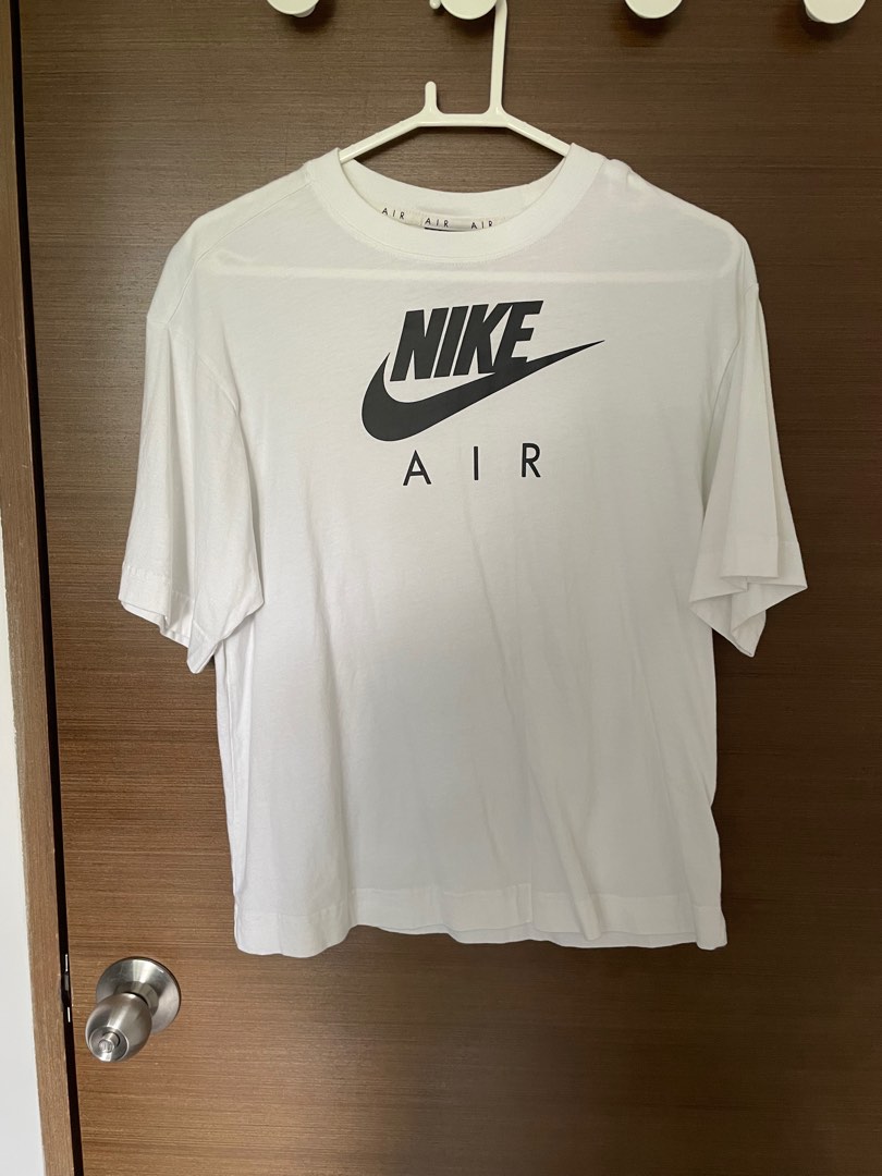white nike undershirt