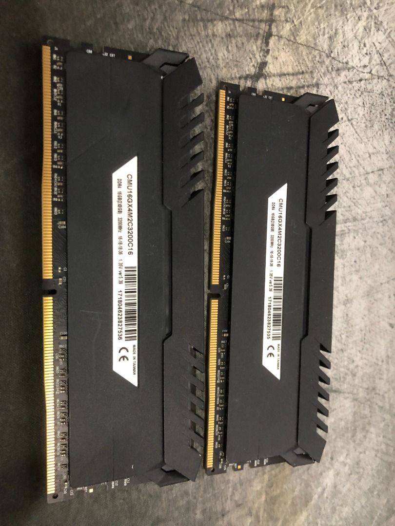 Corsair cmu16gx4m2c3200c16 discount