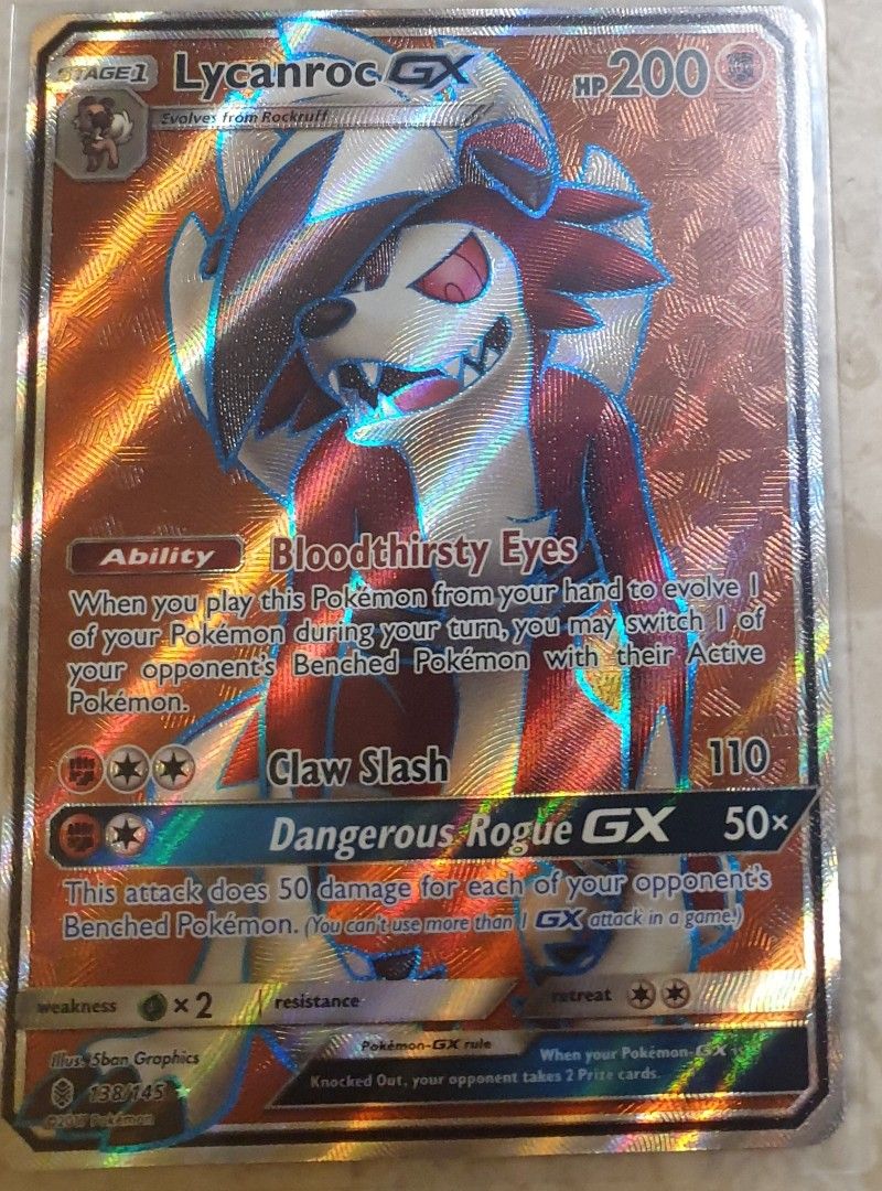 WTT/WTS Lycanroc GX full art, Hobbies & Toys, Toys & Games on Carousell WTT/WTS Lycanroc GX full art, Hobbies & Toys, Toys & Games on Carousell