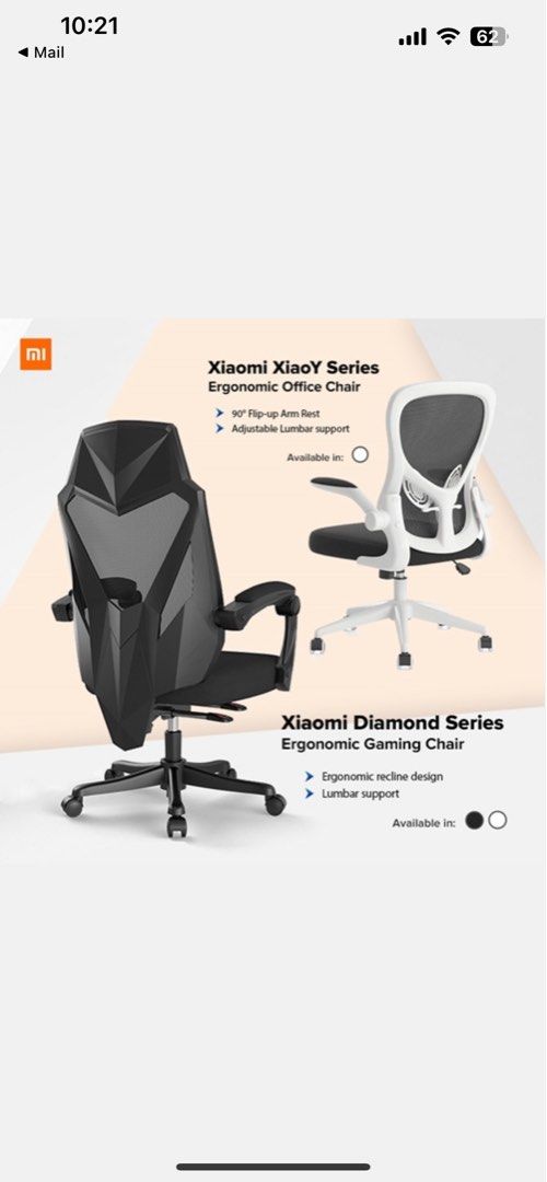 Xiaomi hbada office deals chair