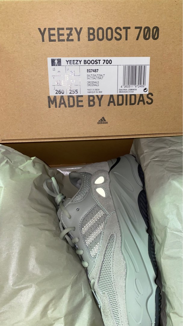 Yeezy Boost 700 Salt Men s Fashion Footwear Sneakers on Carousell