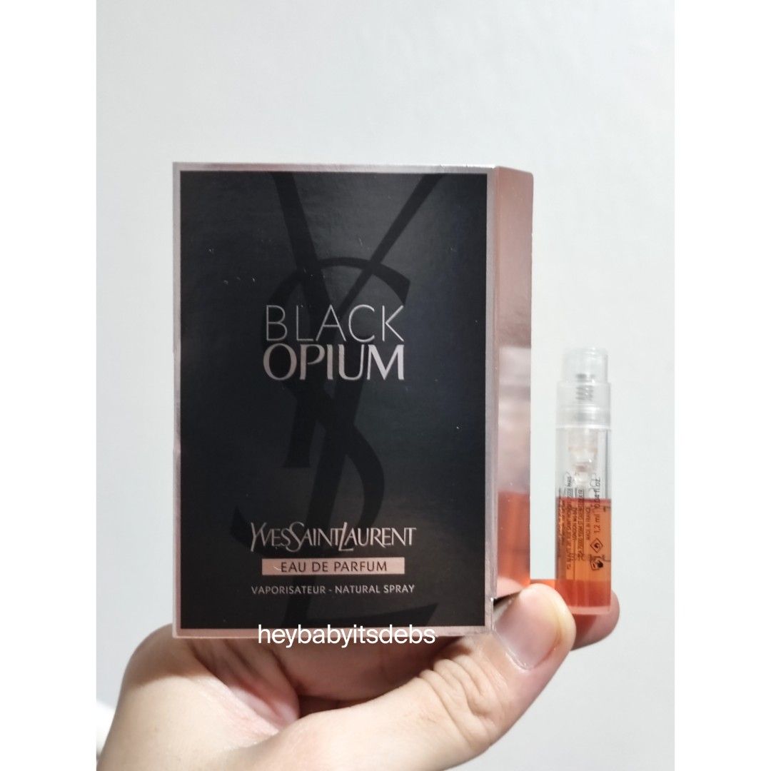 Black opium perfume sample clearance