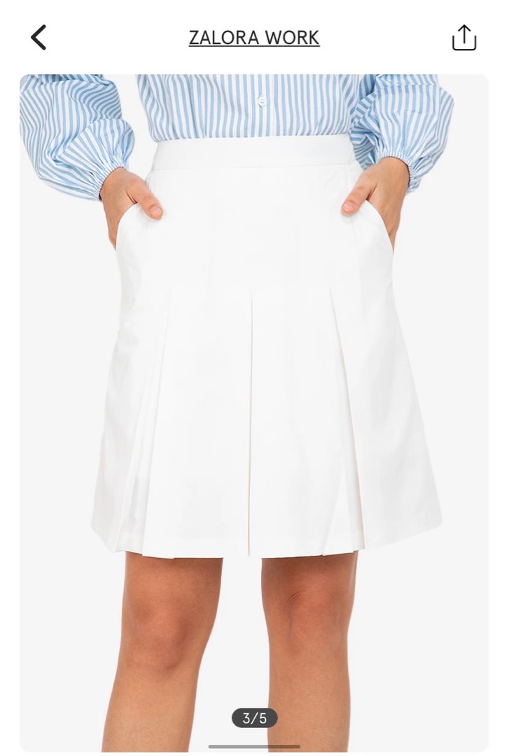 A line sales skirt zalora