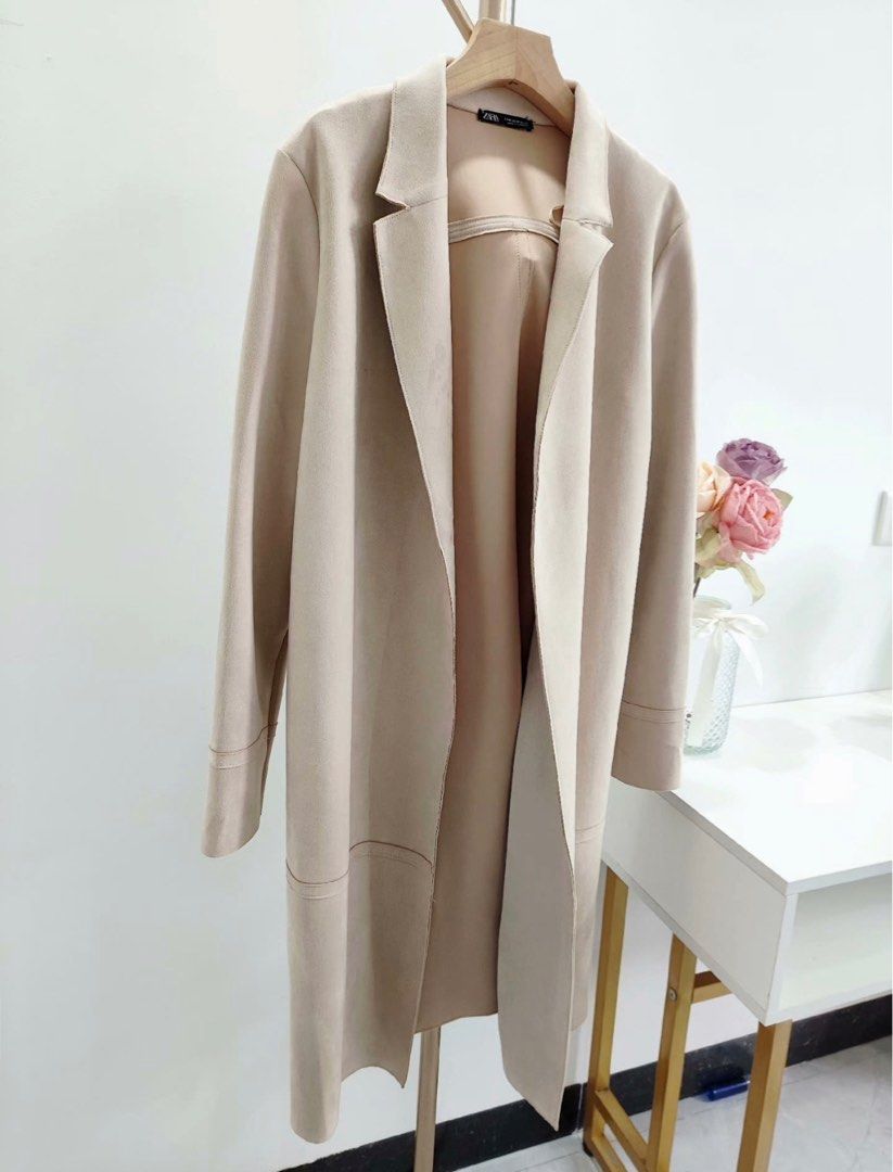 Faux suede on sale puffer jacket zara