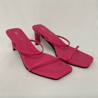 Zara Heels Shocking Pink Fuschia