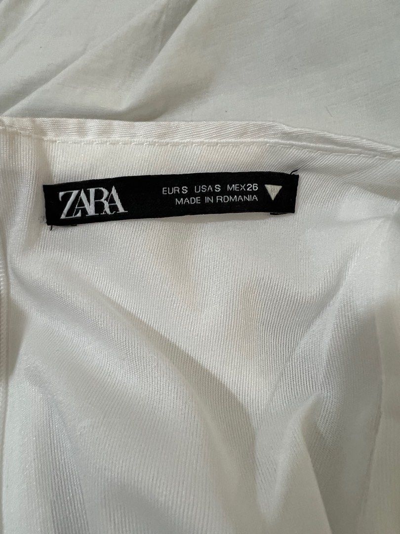 ZARA Linen Blend Mini Dress on Carousell