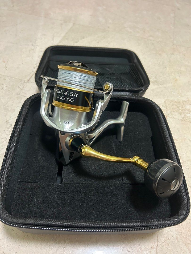 Shimano stradic sw 4000 xg Fishing Reel, Sports Equipment, Fishing on  Carousell