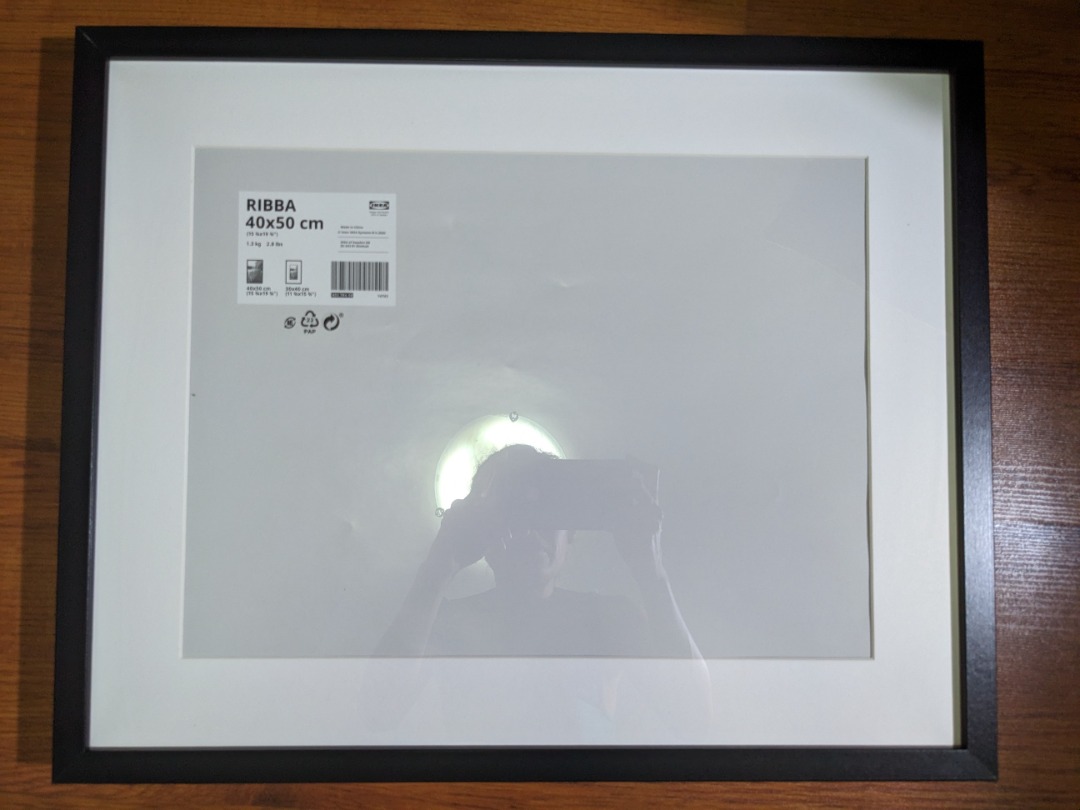 RIBBA Frame - black 40x50 cm