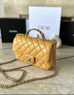 Affordable chanel mini yellow For Sale