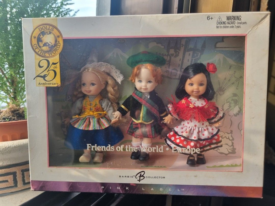 Barbie 25th anniversary dolls of the world online