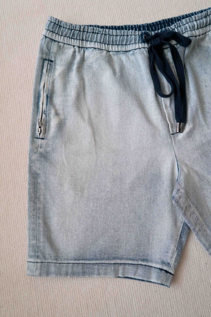 Mens designer denim shorts online