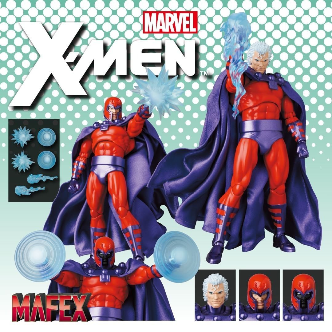 全新現貨| 100% 全新未開封| Medicom Toy Mafex No.179 Magneto 萬磁王