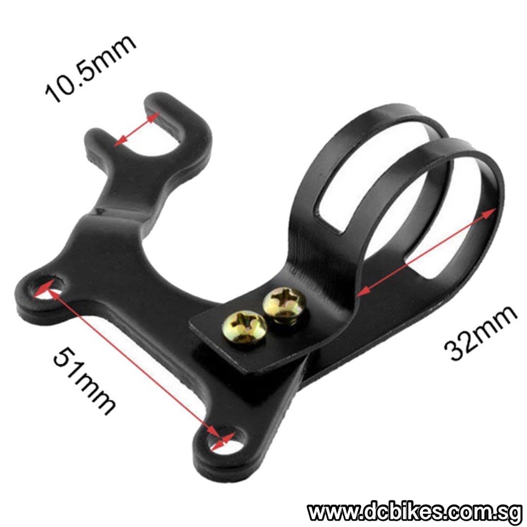 V brake fork adapter outlet