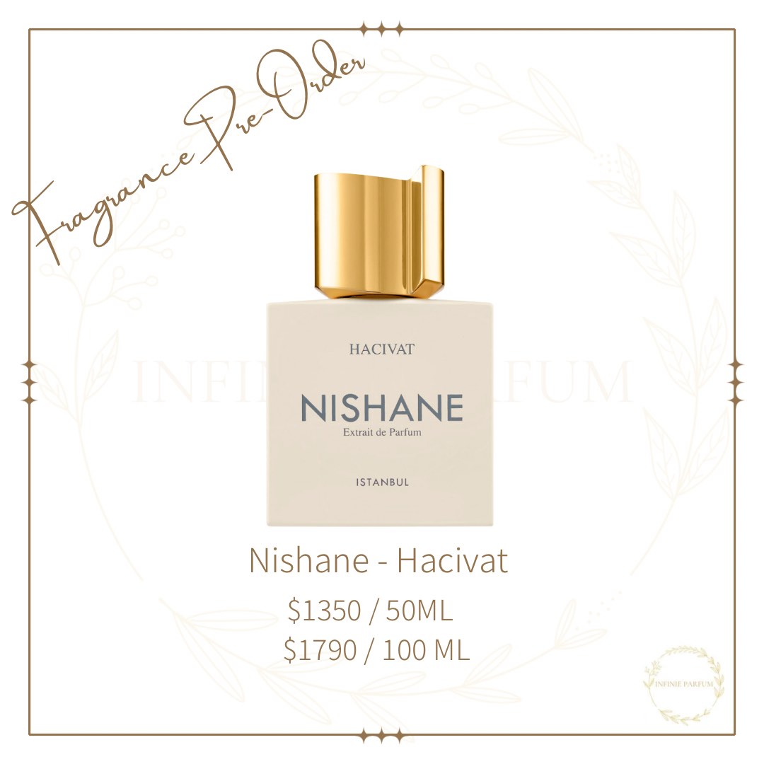 香水預購] [包郵] Nishane Hacivat 50ML 100ML Parfum extrait de