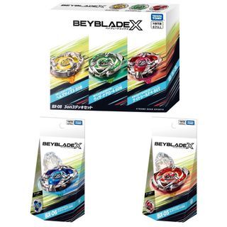 🇸🇬 BEYBLADE X TAKARA TOMY BEYBLADE SET BEYBLADE X STARTER PACK / BEYBLADE X 3 ON 3 SET