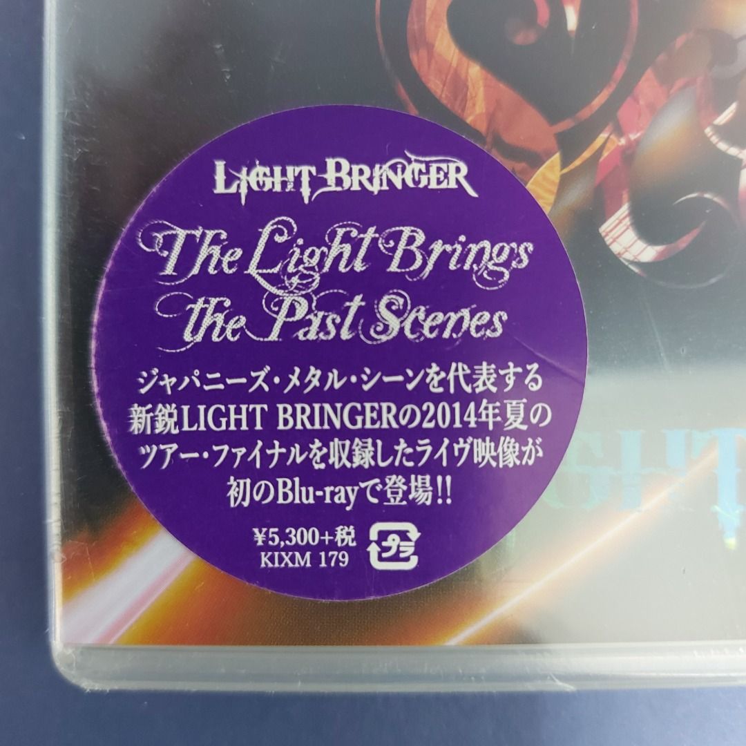 全新未開封(BLu-ray 演唱會) tHe Light Bringer (日本heavy metaL