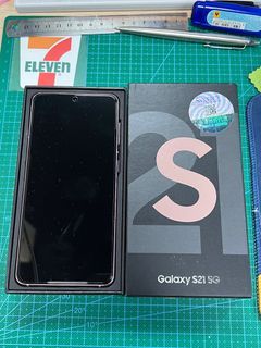 二手 Samsung S21  5G  8+256GB 粉紅色