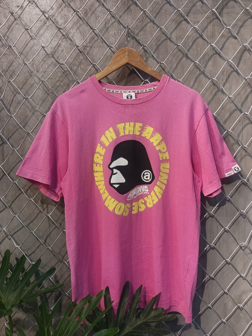 Aape Pink shirt on Carousell