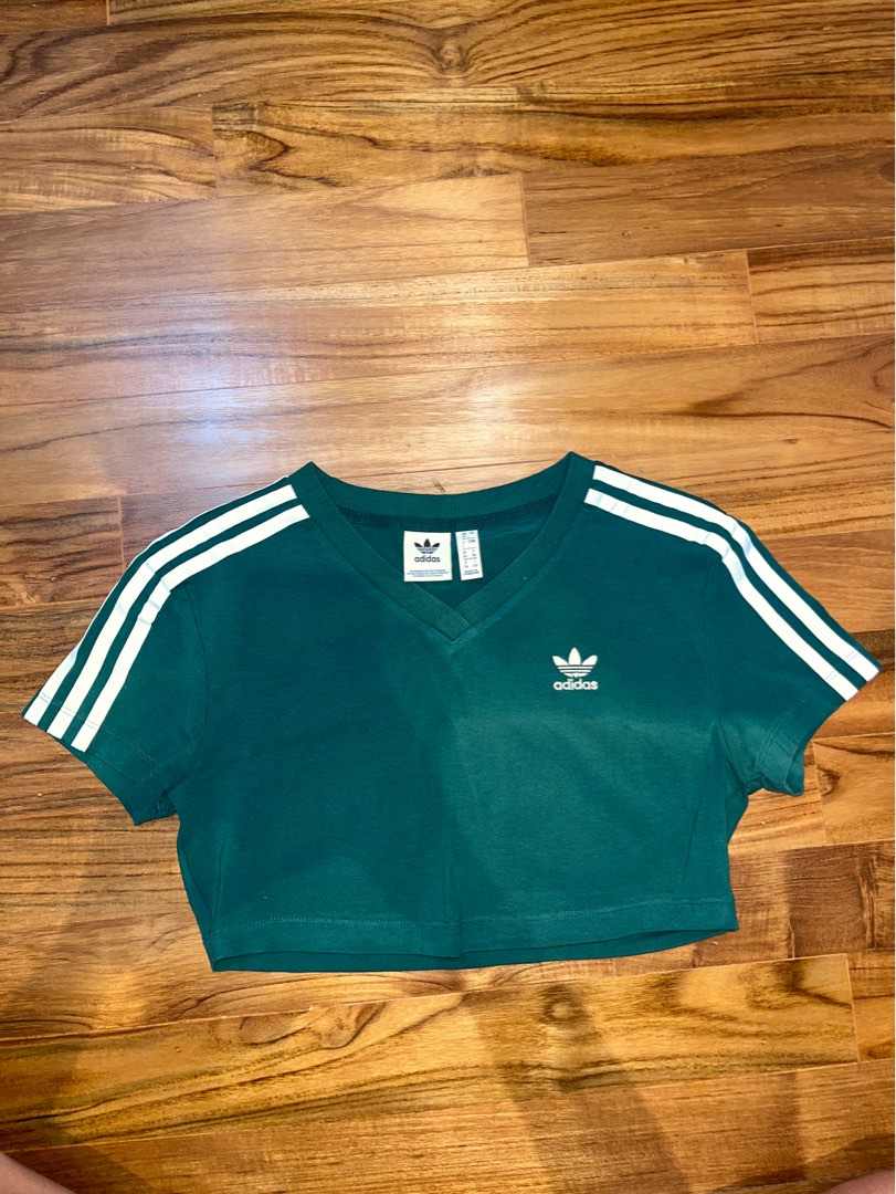 Adidas Crop Top, Women's Fashion, Tops, Shirts on Carousell