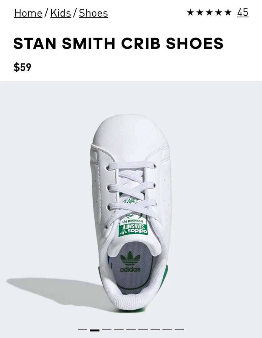 Adidas originals stan smith crib outlet