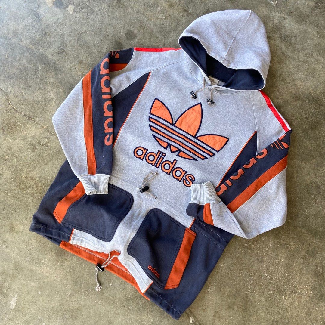 Adidas vintage hoodie on sale