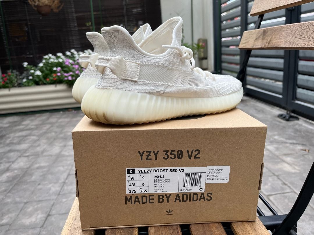 Adidas yeezy boost 350 v2 cream clearance white fake
